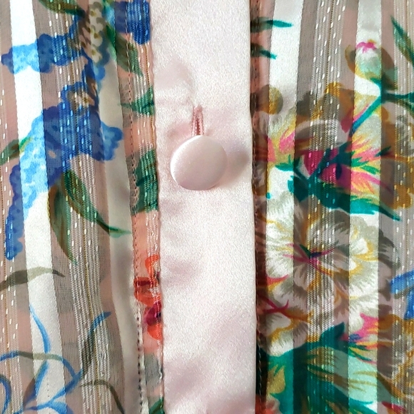 Vintage VICTORIA'S SECRET Gold Label Sleepwear Top Size S - Picture 5 of 8